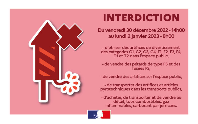 Meurthe et Moselle : feux d'artifices et rave-party interdits pour le réveillon