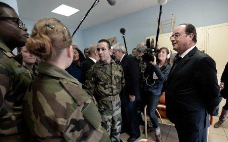 Montigny-lès-Metz : François Hollande inaugure le centre du Service Militaire Volontaire
