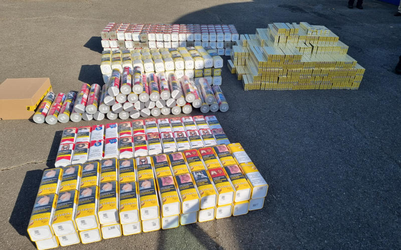 Pays-Haut : les gendarmes mettent la main sur des kg de cigarettes de contrebande