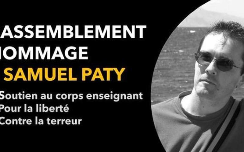 Plus de 1000 personnes rassemblées à Metz pour rendre hommage au professeur assassiné