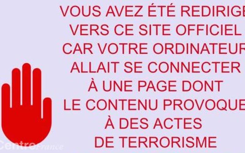 Premiers blocages de sites considérés comme faisant l'apologie du terrorisme