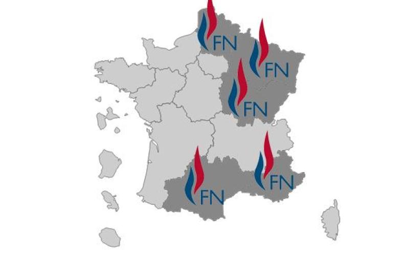 Régionales: le FN crie victoire, la droite intraitable, la gauche en mal d'unité