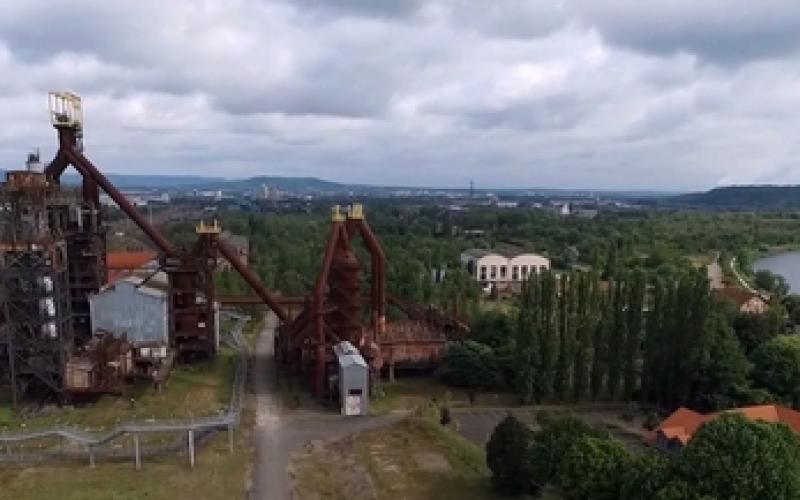 Réouverture du parc du haut-fourneau U4