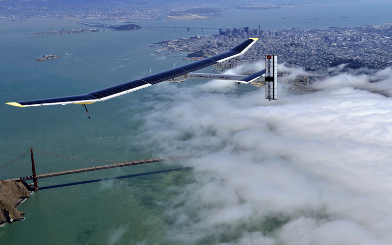 Solar Impulse 2 en surplace