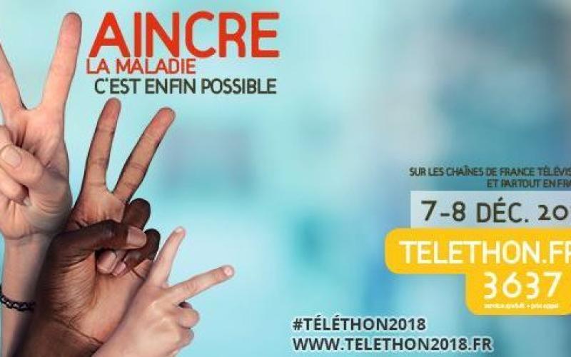 Téléthon 2018 : « Vaincre la maladie, c’est enfin possible »