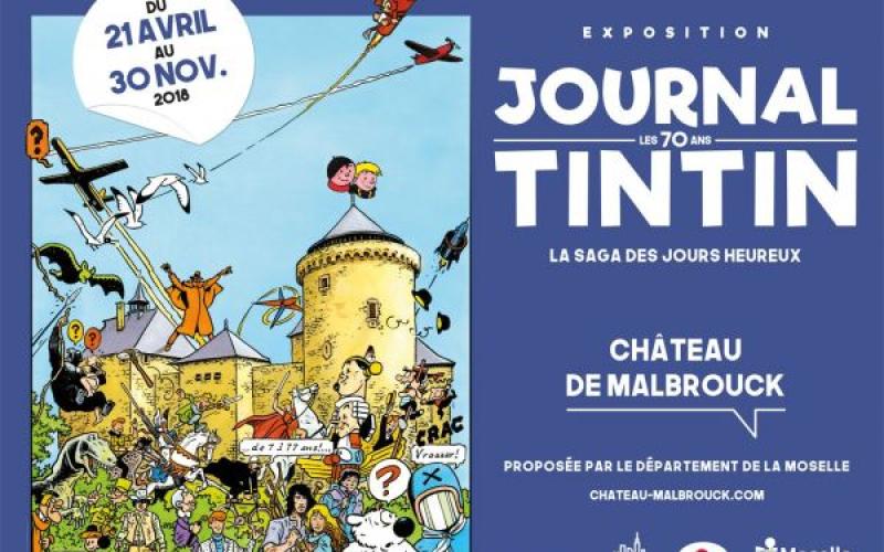 Tintin, le plus célèbre des reporters s'invite à Manderen