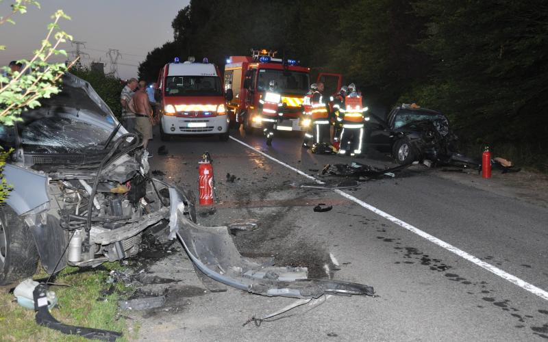 Toul : accident mortel sur la RD10