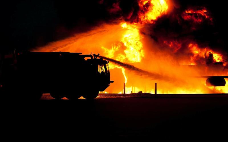 Un incendie a dévasté un entrepôt ce matin, à Longwy