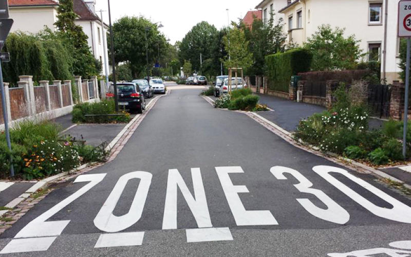 Un label « ville prudente » pour les communes qui s'engagent à améliorer la sécurité des piétons et des cyclistes.