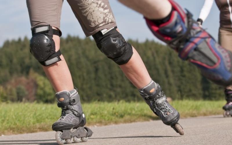 Une balade en rollers sur l'autoroute