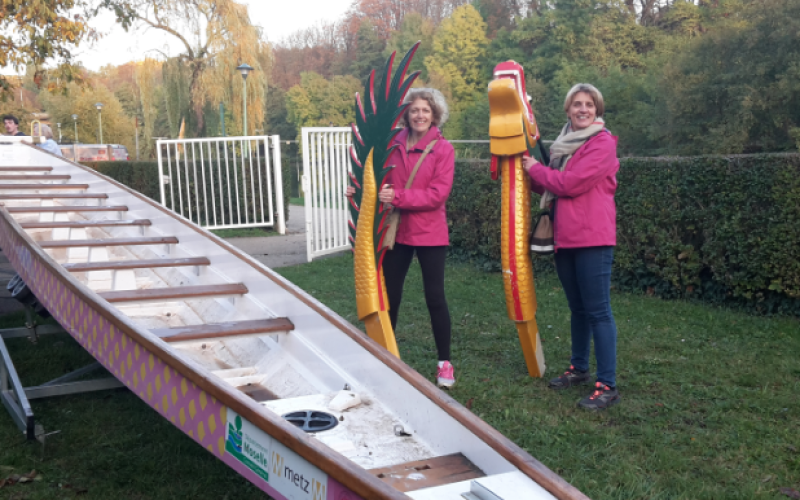 Venise : l'équipage des Dames de Coeur a relevé le défi de la Vogalonga !