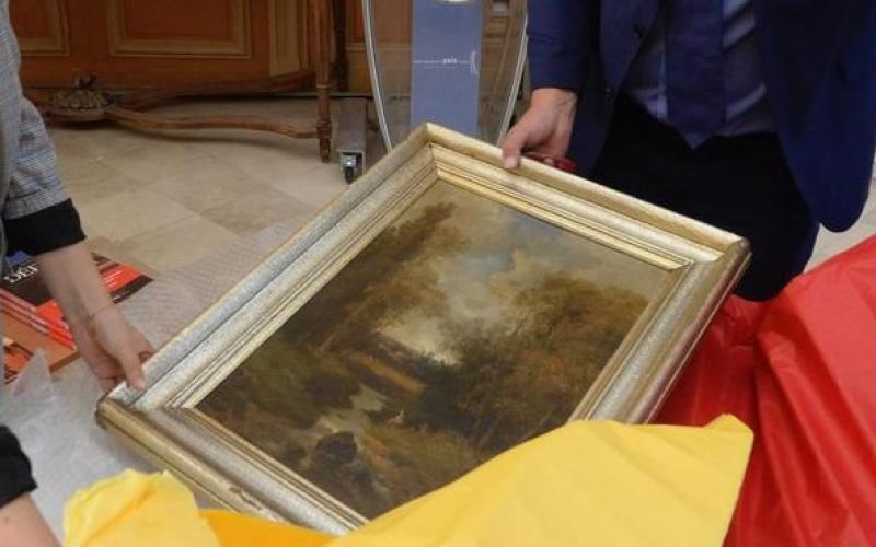 Verdun : un tableau volé pendant la seconde guerre mondiale, exposé au Centre de la paix