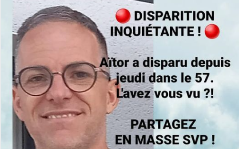 Verny : Avez-vous vu Aïtor, porté disparu ?