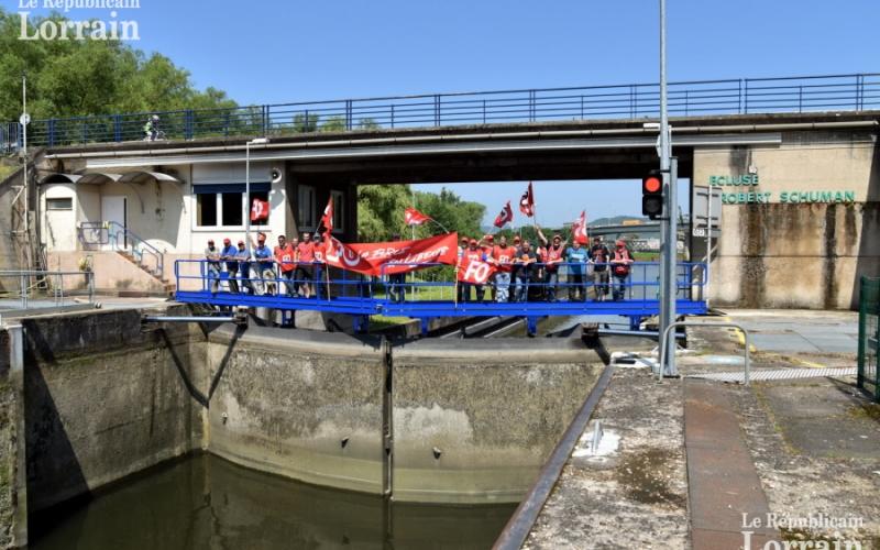 Voies Navigables de France : la grève est lancée en Moselle