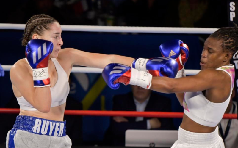 Yutz : Lorye Ruyer, Championne de France de boxe professionnelle !