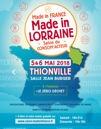 5 et 6 mai : le salon "Made in Lorraine" s'expose à Thionville 