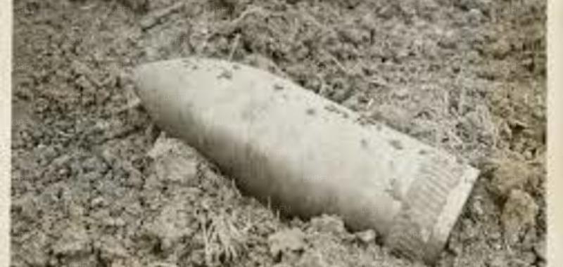 Augny : un obus retrouvé dans un champs