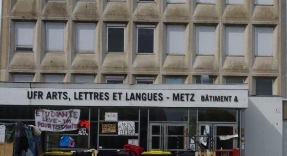 Campus de l'université de Lorraine : des gardiens à la place des bloqueurs
