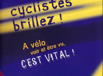 Cyclistes : voir et être vu, c'est vital !