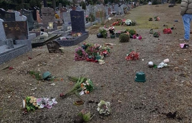 Grand-Est : un carré musulman d'un cimetière, vandalisé