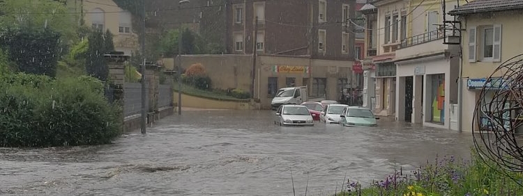 Inondation à Villerupt 