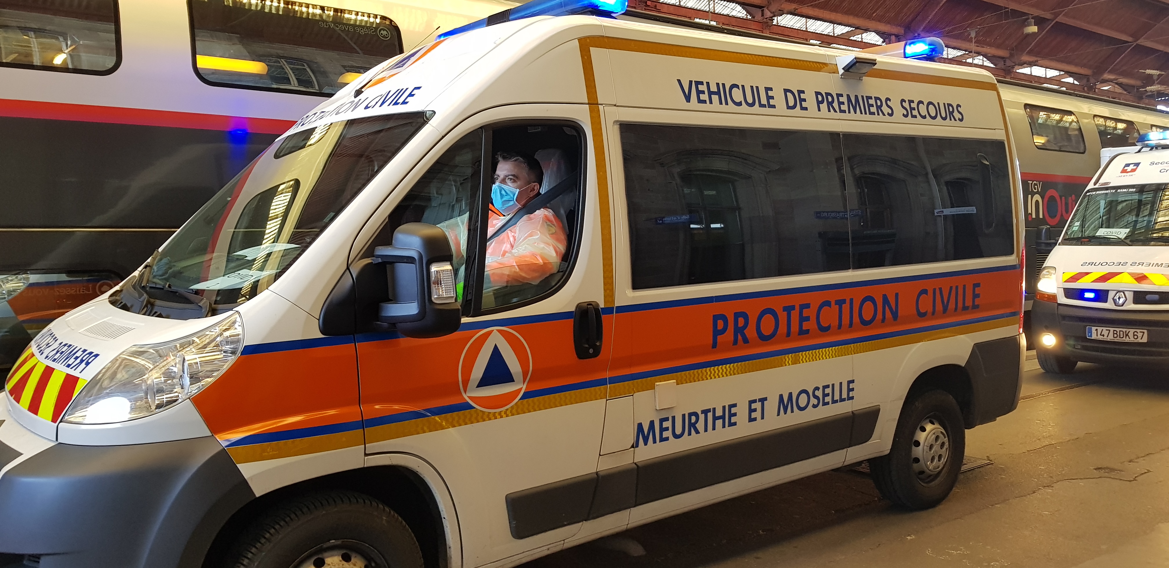 La Protection Civile en première ligne dans la lutte contre le covid 19