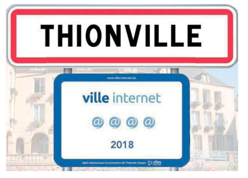 Label Ville Internet : Thionville obtient son 4e "@"