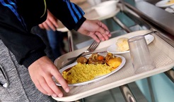 Lancement de la cantine à 1 euro pour les familles