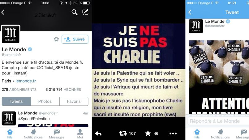 Le compte Twitter du Monde piraté par l'armée électronique Syrienne