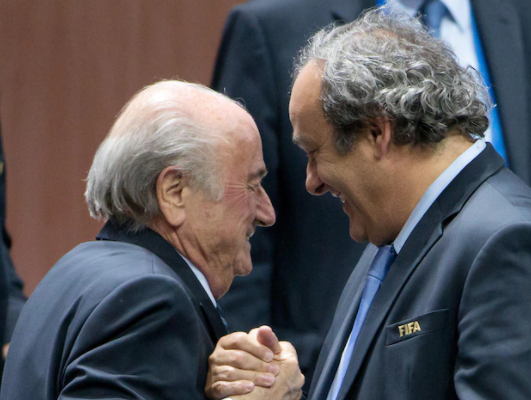 Le lorrain Michel Platini et Sepp Blatter, inculpés par la justice suisse
