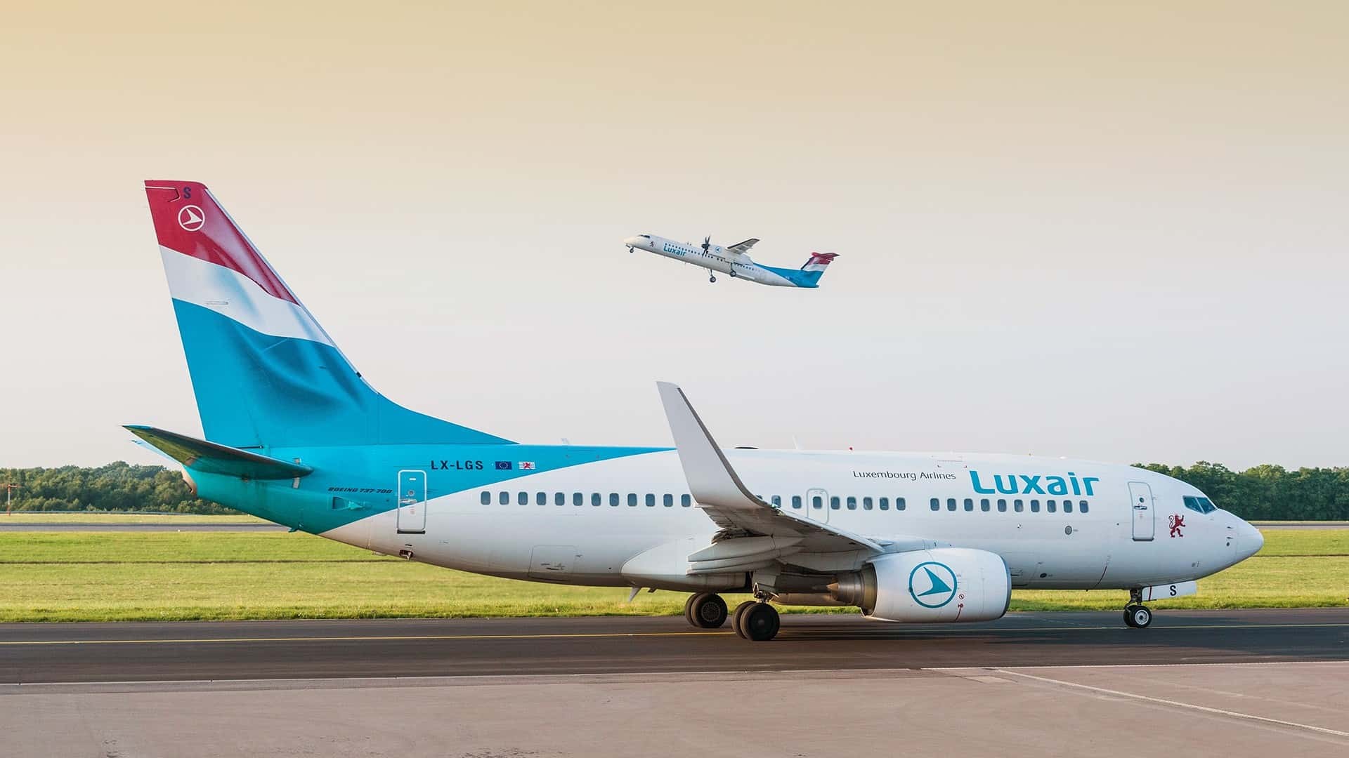 Luxair : une crevaison impacte un vol Luxembourg-Paris