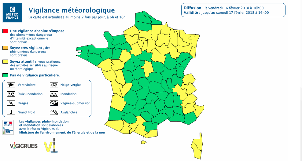 Météo : la Moselle placée en vigilance jaune en raison de la neige