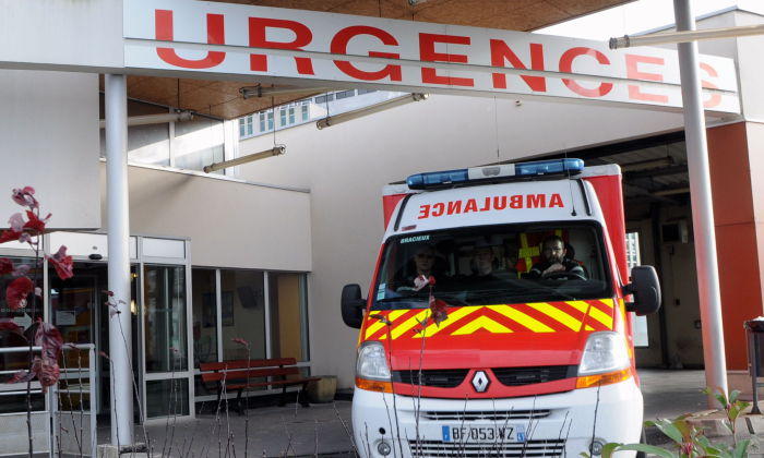 Manifestation des employés du centre hospitalier de Nancy 