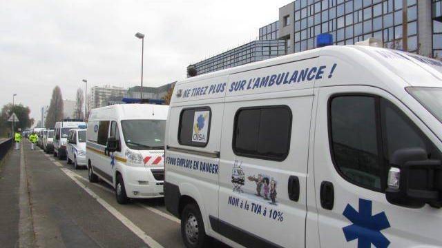 Manifestation : les ambulanciers du 54 ne décolèrent pas et vont le montrer