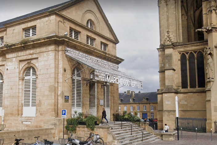 Metz : incendie au marché couvert