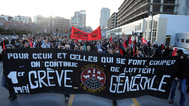 Metz : Les syndicats se sont rassemblées hier, pour la traditionnelle manifestation du 1er mai