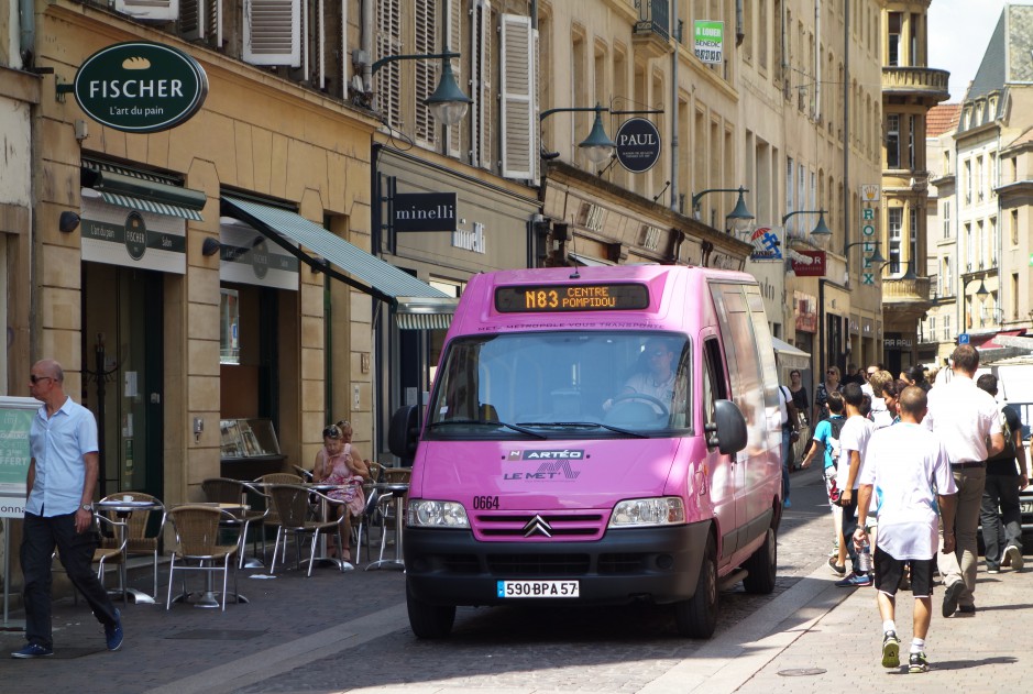 Metz : une navette pour le centre-ville piéton