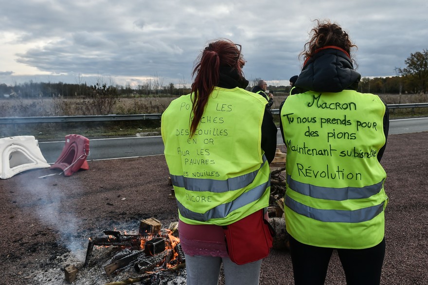 Moselle : un incendie ravage un campement de Gilets jaunes