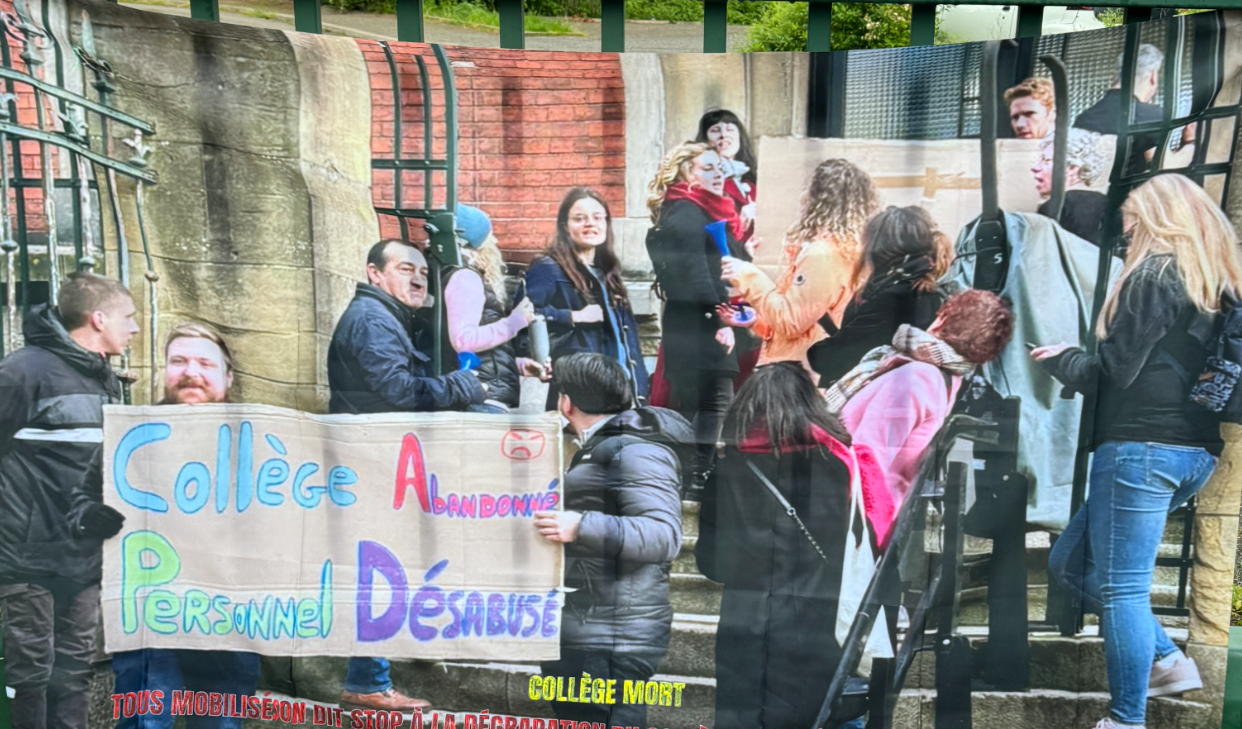 Moyeuvre-Grande : opération "collège mort" très suivie à Jean-Burger
