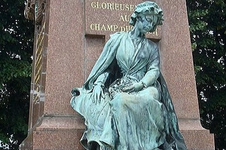 Noisseville : une statue du monument national du Souvenir dérobée