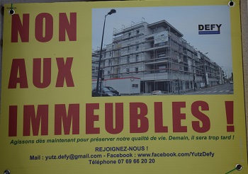 Projet immobilier en zone résidentielle à Yutz : une trahison toujours plus grande pour le collectif DEFY