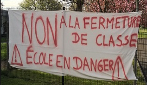 Thionville : Journée "Ecole Morte" à la maternelle Jacques Prévert le 29 mars