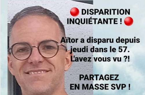 Verny : Avez-vous vu Aïtor, porté disparu ?