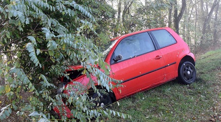 Vosges : une voiture accidentée avec au volant un enfant de 5 ans